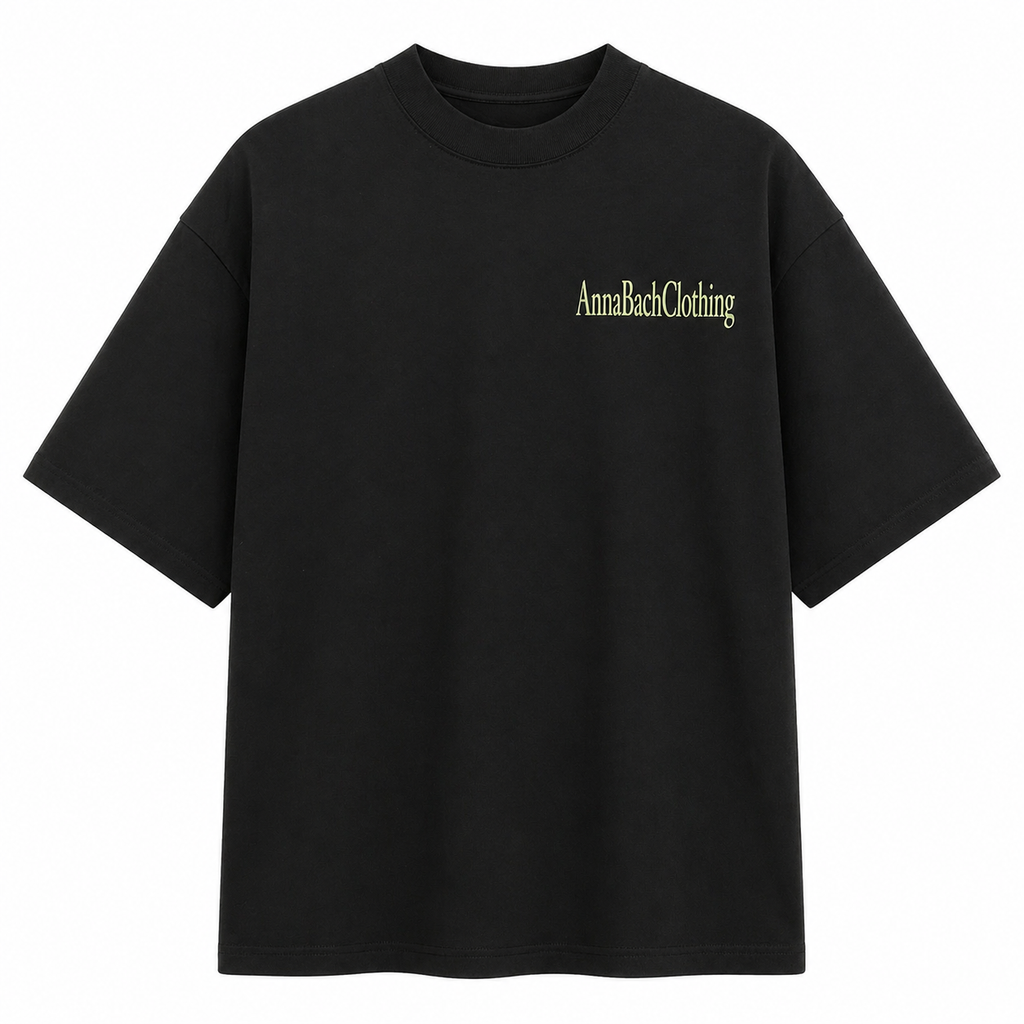 Mind Focus Body Strong – Boxy Unisex T-Shirt in Größe M / Schwarz