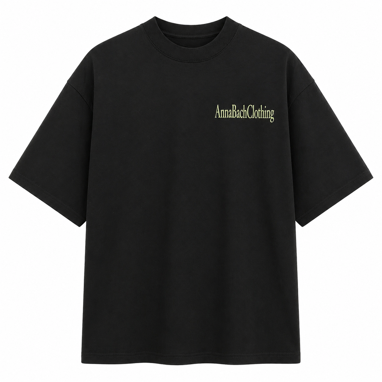 Mind Focus Body Strong – Boxy Unisex T-Shirt in Größe M / Schwarz