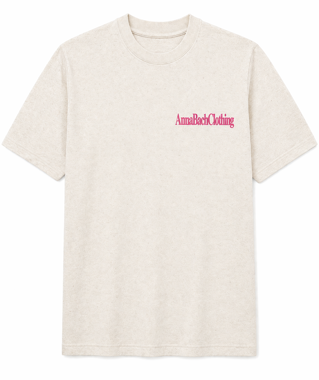 Stronger than yesterday - Boxy Unisex T-Shirt in Größe S / Creme meliert