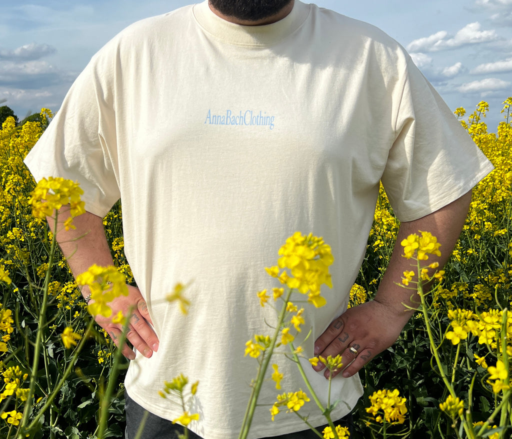 Be stronger than your excuses - Boxy Unisex T-Shirt in Größe 3XL / Creme meliert